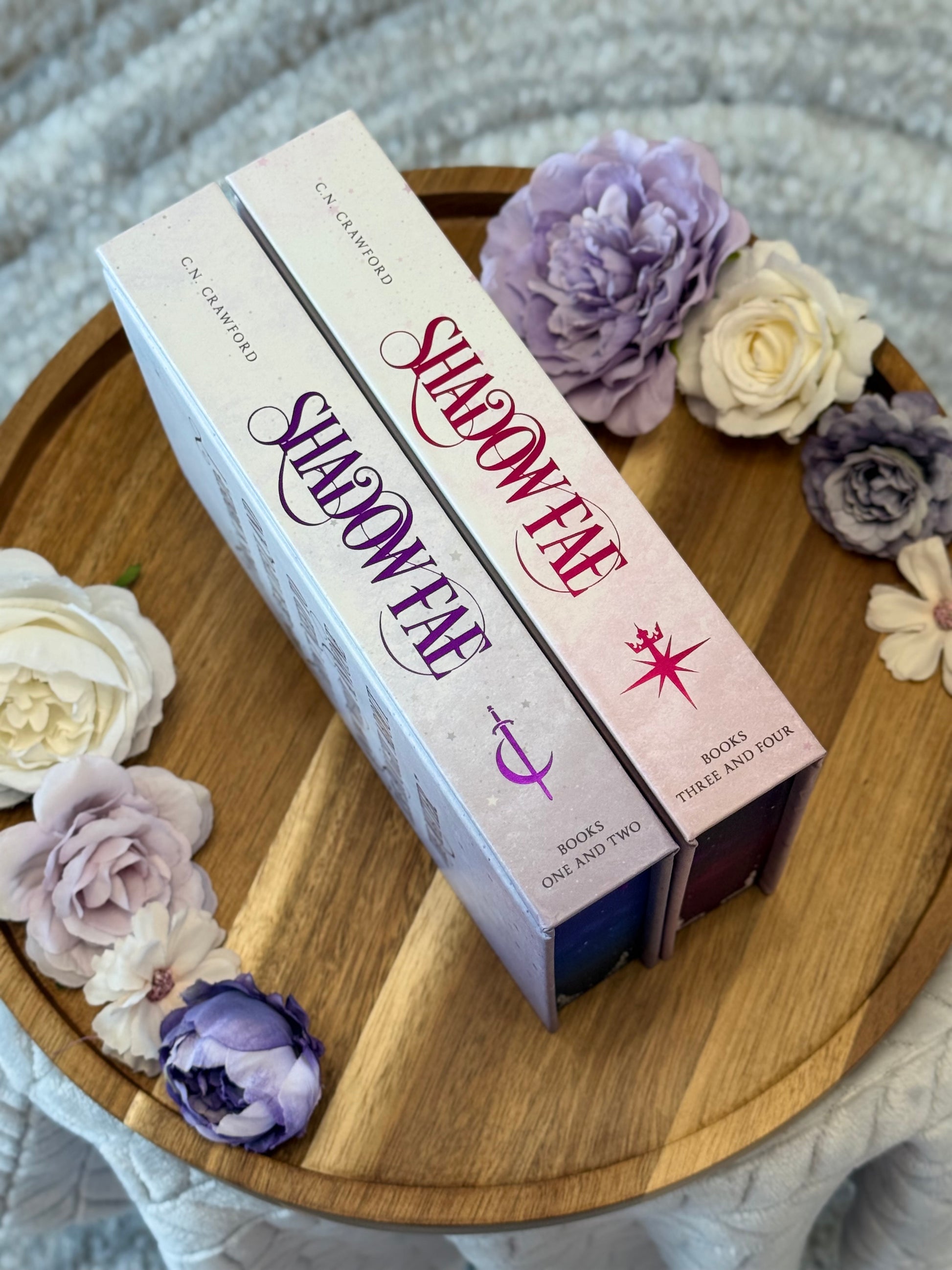 Shadow Fae 1-2 and 3-4 Spines