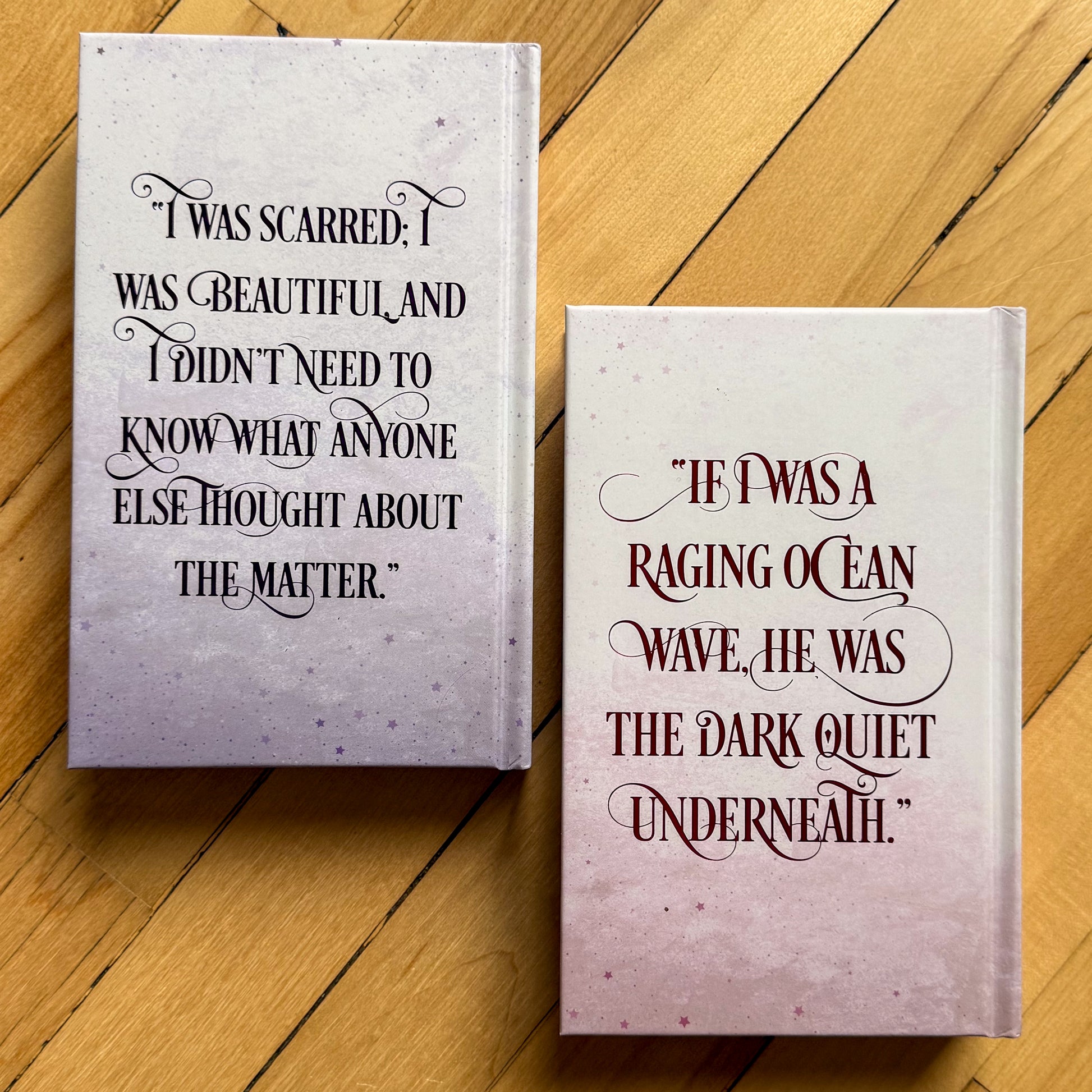 Shadow Fae 1-2 and 3-4 back covers