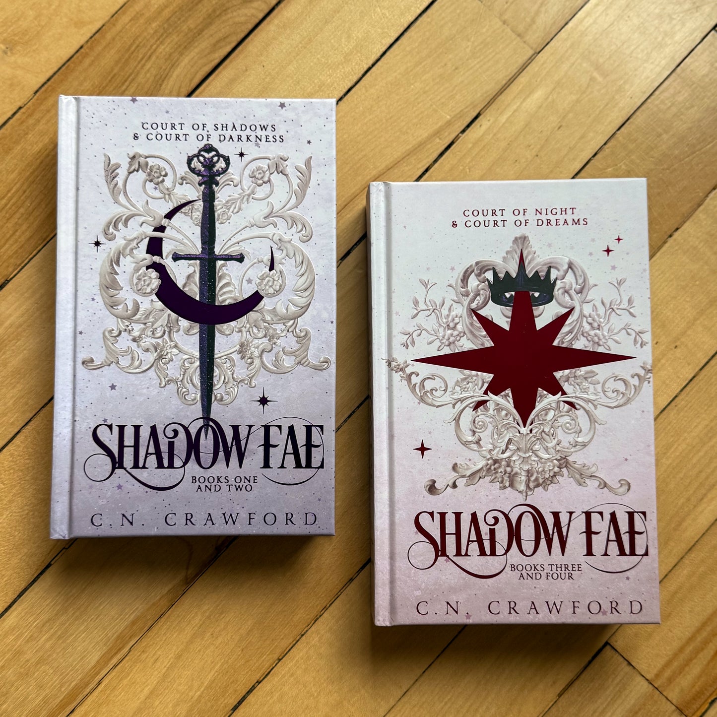 Shadow Fae 1-2 and 3-4 front covers
